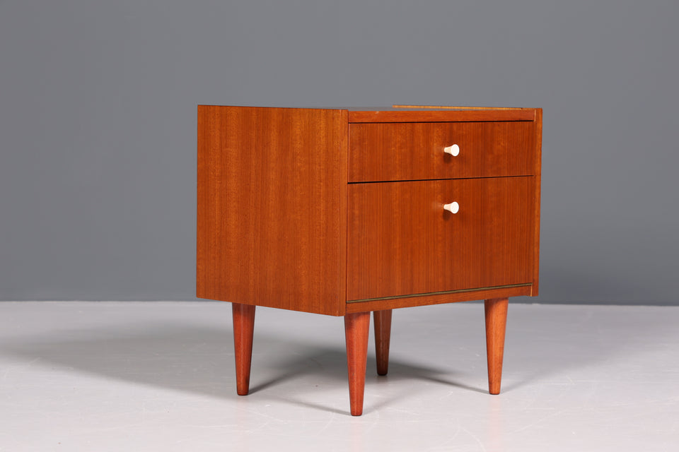 Wunderschöne Mid Century Retro Kommode Vintage Nachttisch 2 von 2