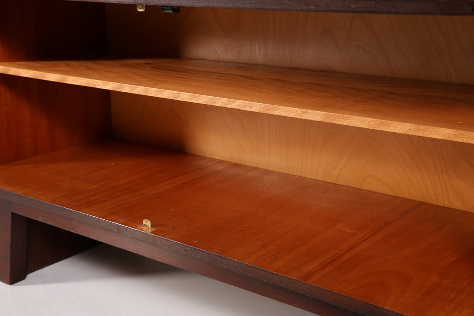 Wunderschöne Mid Century Retro Kommode Vintage Glas Sideboard
