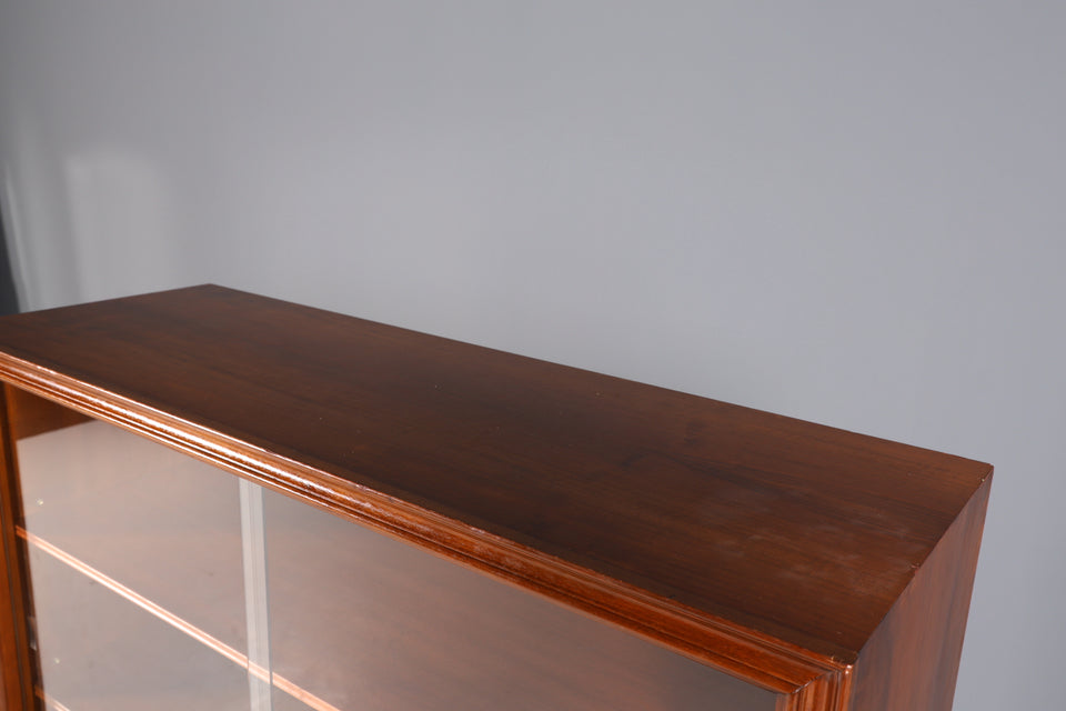 Stilvolle Chippendale Vitrine Regal Schrank Englisch Bücherregal 1 von 2