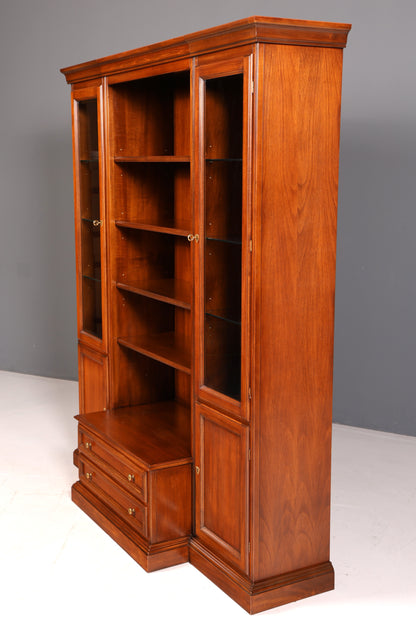 Wunderschöner Original Selva Bücherschrank Bücherregal Vitrine Regal Bibliothek Made in Italy Vintage