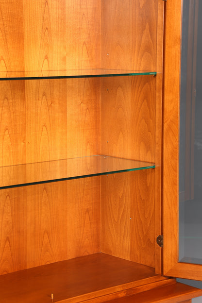 Traumhafte Original Selva Vitrine Antik Stil massiv Holz Buffet Villa Borghese Schrank Bibliothek Geschirrschrank