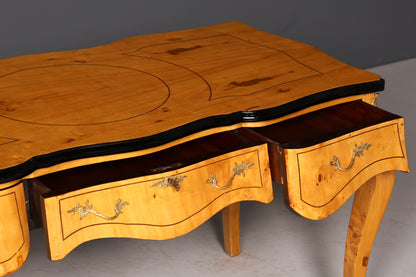 Beautiful Louis XV-style desk French office desk antique-style office table solid wood