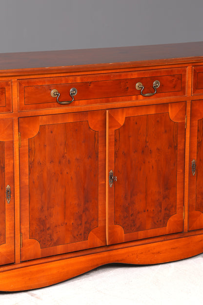 Wunderschönes Englisches Sideboard Eibe Schrank 60er Buffetschrank Kommode Anrichte Vintage