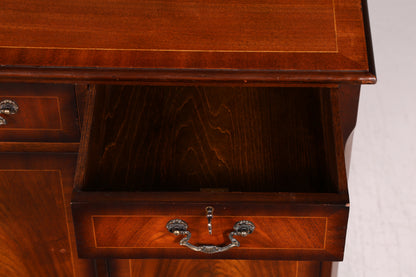 Wunderschönes Englisches Sideboard Mahagoni Schrank 60er Buffetschrank Kommode Anrichte Vintage