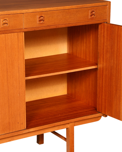 G203 Finish Teak Wunderschönes Mid Century Sideboard Vintage TV Kommode 60s Schrank (Kopie)