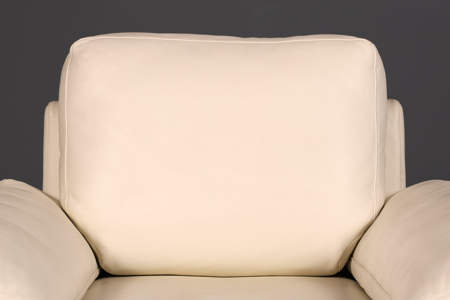 Wunderschöner Original Rolf Benz Sessel Modell 3300 Creme Echtleder Ledersessel Designer Loungesessel