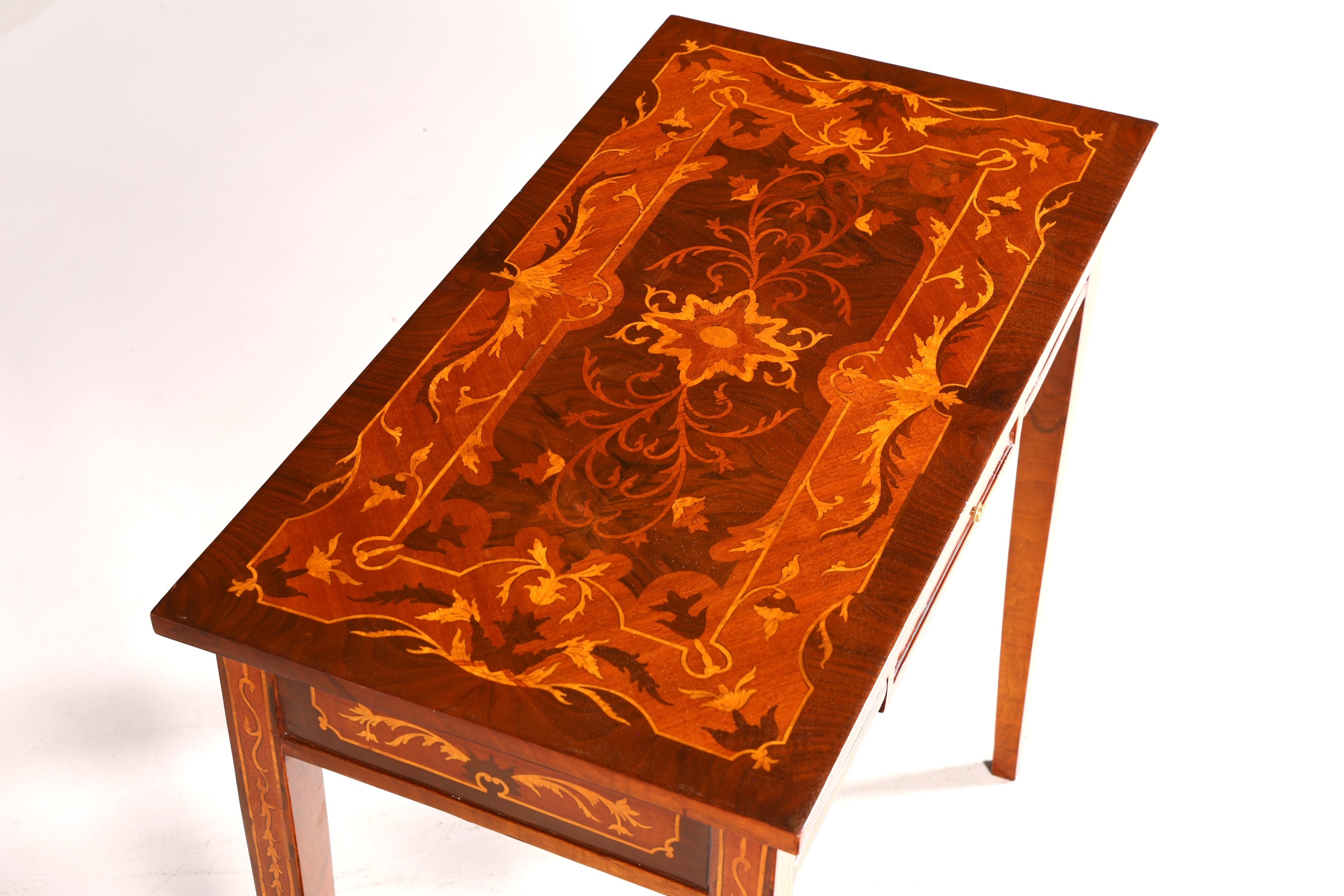 Traumhafter filigraner Schreibtisch French Desk Antik Stil Bürotisch Barock Stil Office Desk Vintage