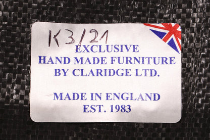 Wunderschöner Original Chesterfield Bürostuhl Claridge Ltd 1983 Echt Leder Englisch Herrensessel Armlehnstuhl UK