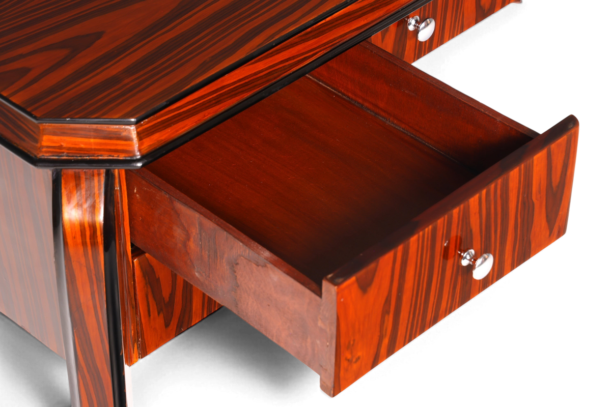 Wunderschöner Art Deco Stil Schreibtisch Bürotisch Antik Stil Office Desk