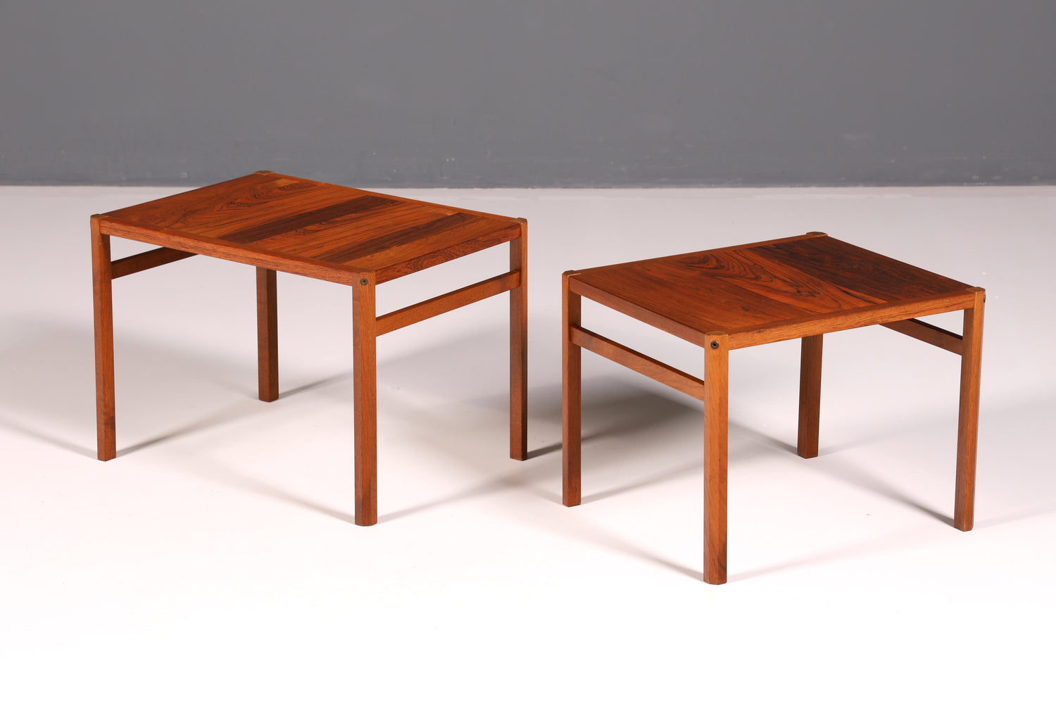 Filigranes Mid Century Tisch Set Couchtisch 2er Satz Ablagetisch Beistelltisch Satztische Vintage