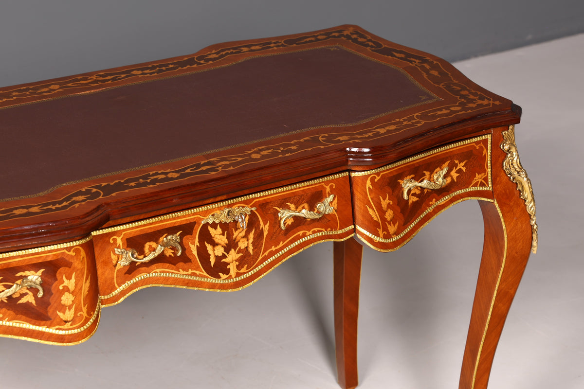 Dream Louis XV style desk French desk antique style real wood office table