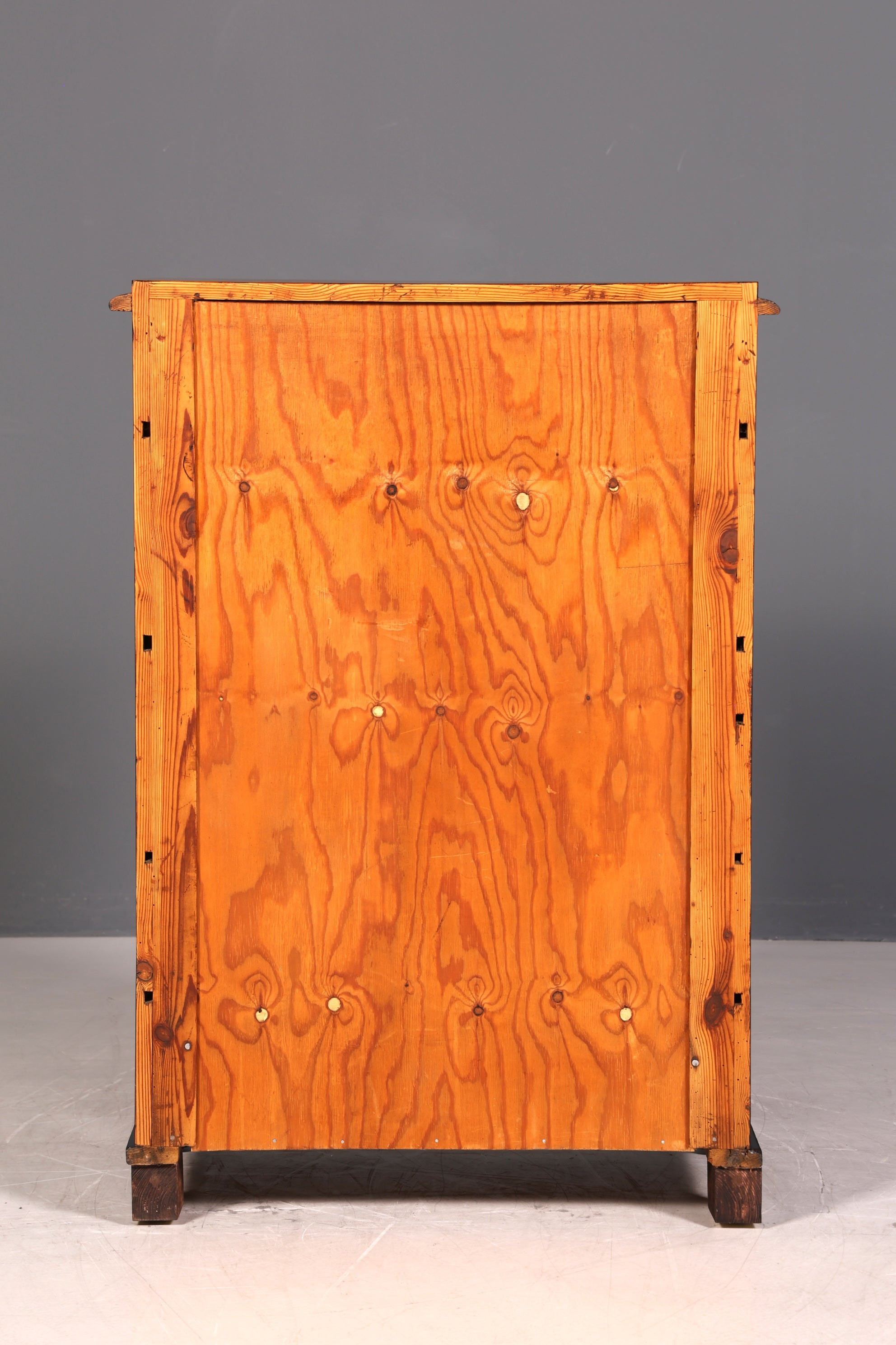 Eleganter Gründerzeit Sekretär Vertiko Highboard Louis Philippe Kommode Antik Schrank um 1880