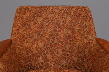 Wunderschöner Mid Century Stuhl Retro Armlehnstuhl Cocktailstuhl Küchenstuhl Sekretär Stuhl 4 von 4