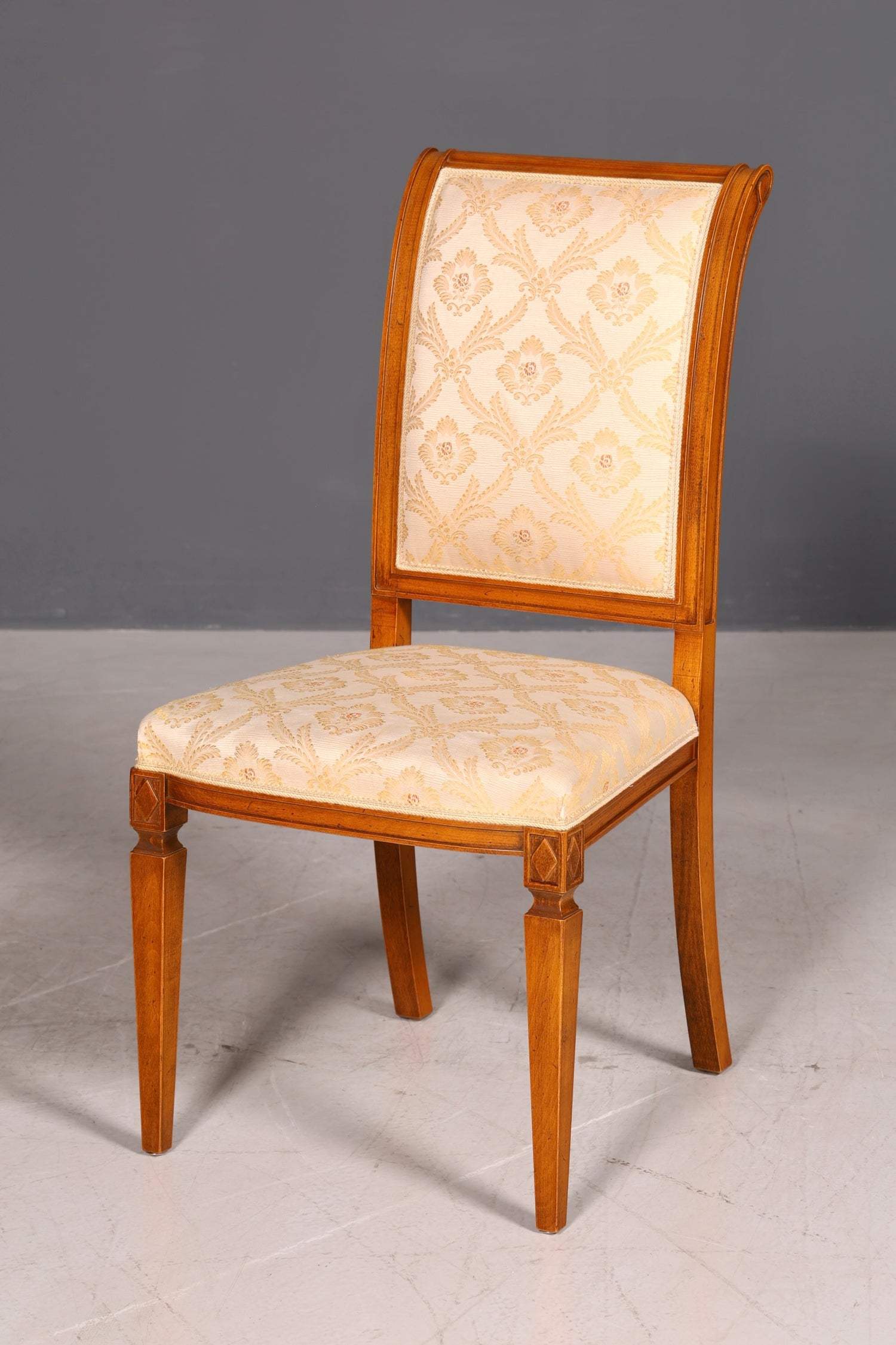 G674 Finish cm SELVA 6x Edle Englische Stühle Englisch Dining Chairs Antik 60er Jahre Regency Küchenstühle Stuhlset (Kopie 2)