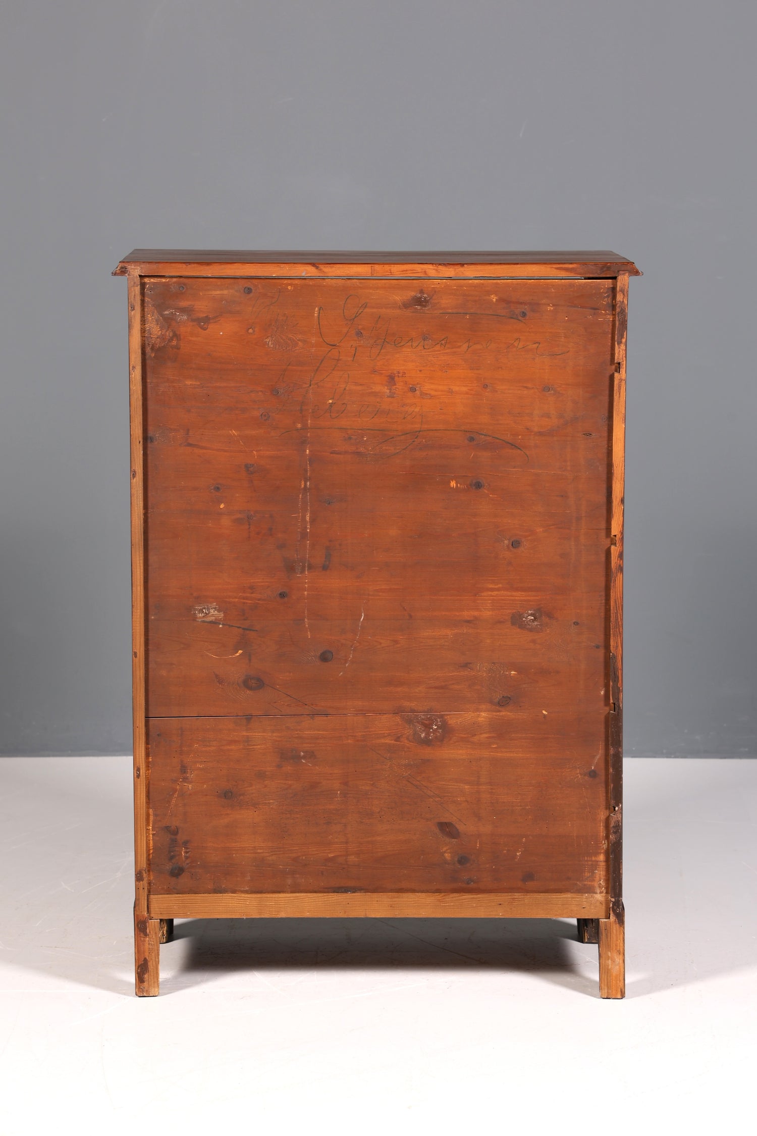 F841 Finish Wunderschöner Gründerzeit Sekretär Kommode Jugendstil Schubladenkommode Antik Vertiko