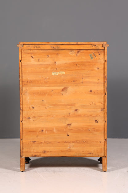 G442 Finish Wunderschöner Gründerzeit Sekretär Kommode Jugendstil Schubladenkommode Antik Vertiko (Kopie)