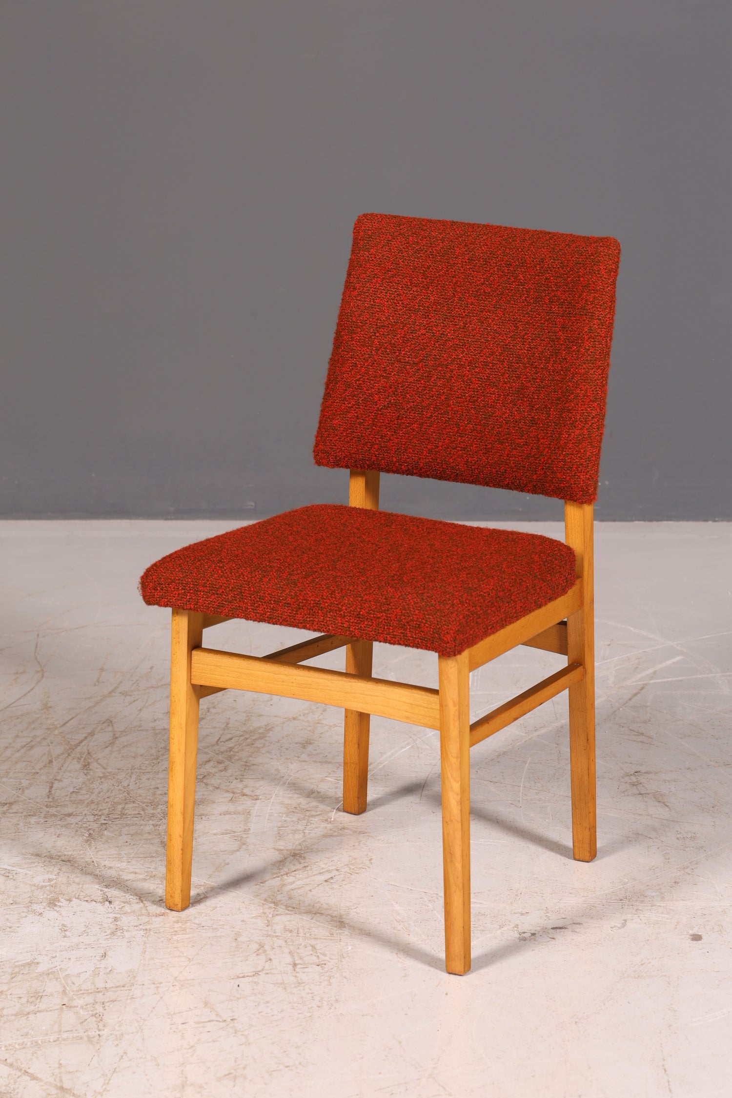 Elegant set of 6 mid-century dining chairs, vintage chair set, kitchen chairs, chair set, retro upholstered chairs, 1960s