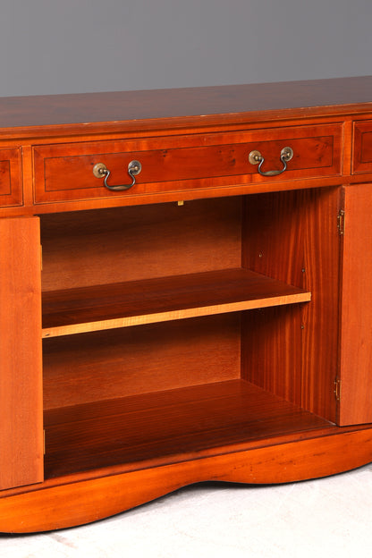 Wunderschönes Englisches Sideboard Eibe Schrank 60er Buffetschrank Kommode Anrichte Vintage