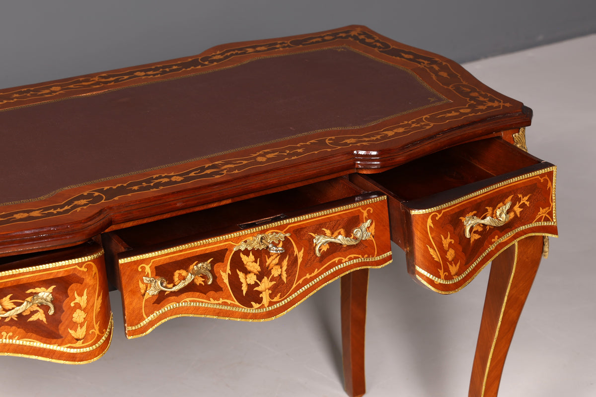 Dream Louis XV style desk French desk antique style real wood office table