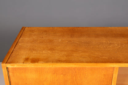 G739 Finish Traumhafter Mid Century Highboard Retro Vitrine 60er Jahre Schrank Kommode (Kopie)