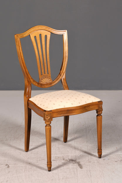 6x Traumhafte Stühle im Gustavianischen Stil Englisch Küchenstühle Antik Stil Esszimmer Stuhl Set