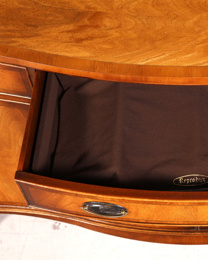 Beautiful Bevan Funnell English sideboard, Reprodux buffet cabinet, chest of drawers, credenza