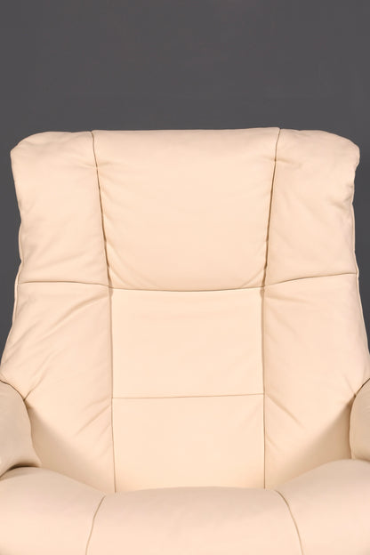 Original Stressless Mayfair Relax Sessel mit Hocker Echt Leder Komfort Design