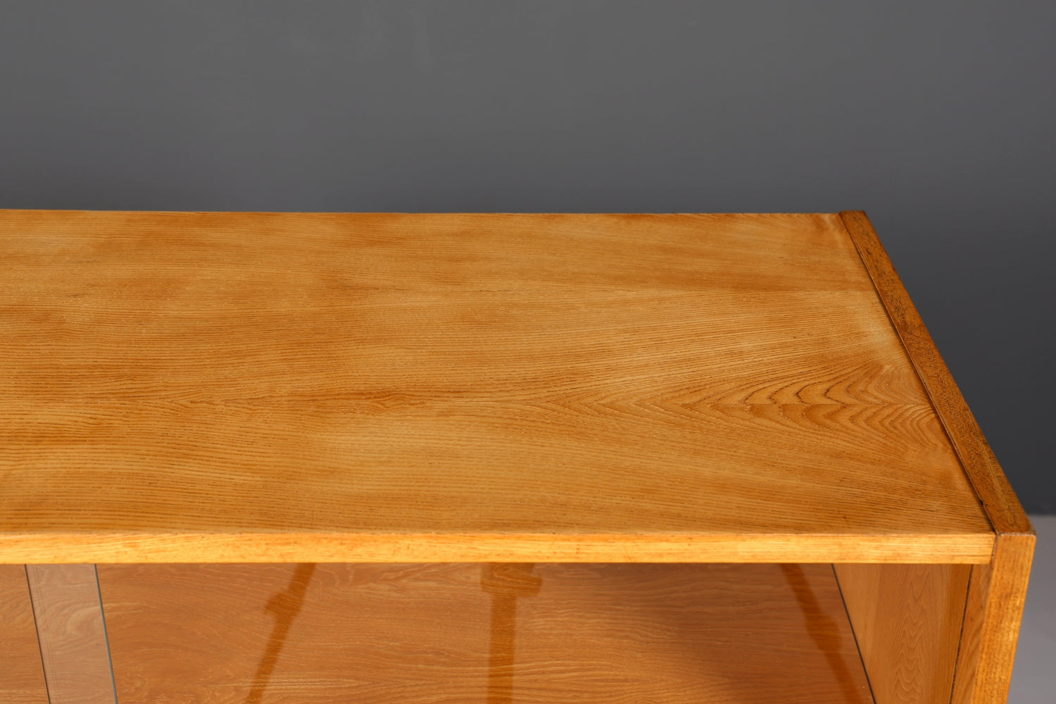 F891 Finish cm Traumhafter Mid Century Highboard Retro Vitrine 60er Jahre Schrank Kommode