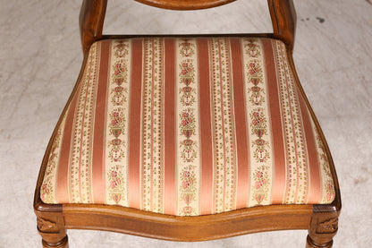 4x Traumhafte Stühle im Gustavianischer Stil Englisch Stil Küchenstühle Antik Stil Esszimmer Stuhl Set