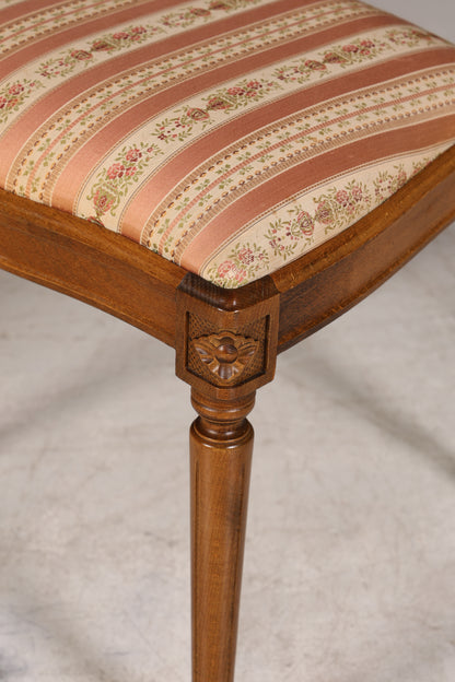 4x Traumhafte Stühle im Gustavianischer Stil Englisch Stil Küchenstühle Antik Stil Esszimmer Stuhl Set