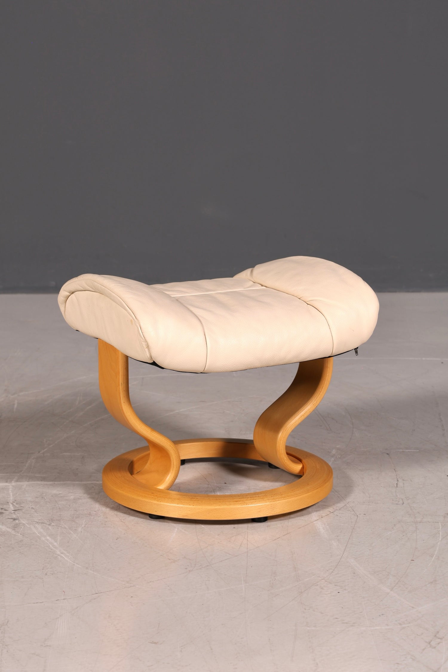 Original Stressless Mayfair Relax Sessel mit Hocker Echt Leder Komfort Design