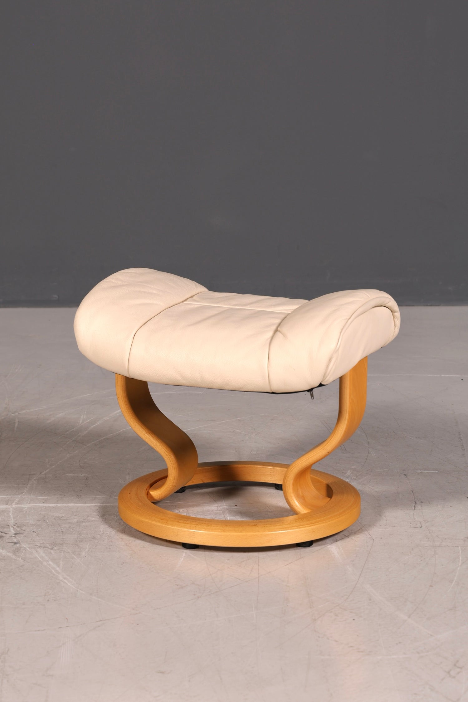 Original Stressless Mayfair Relax Sessel mit Hocker Echt Leder Komfort Design