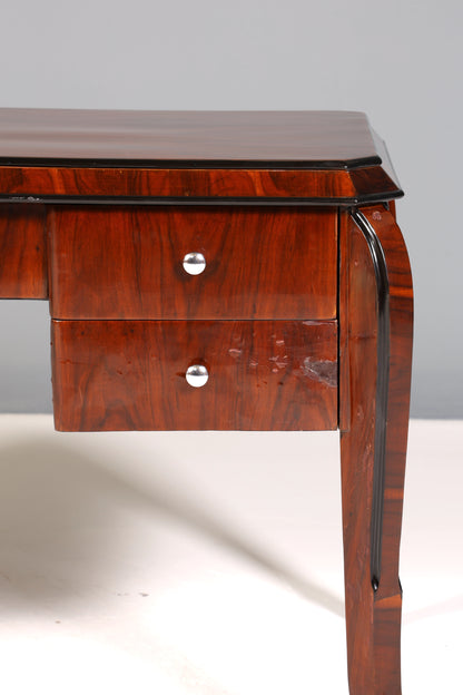 Traumhafter Art Deco Stil Schreibtisch Bürotisch Antik Stil Office Desk