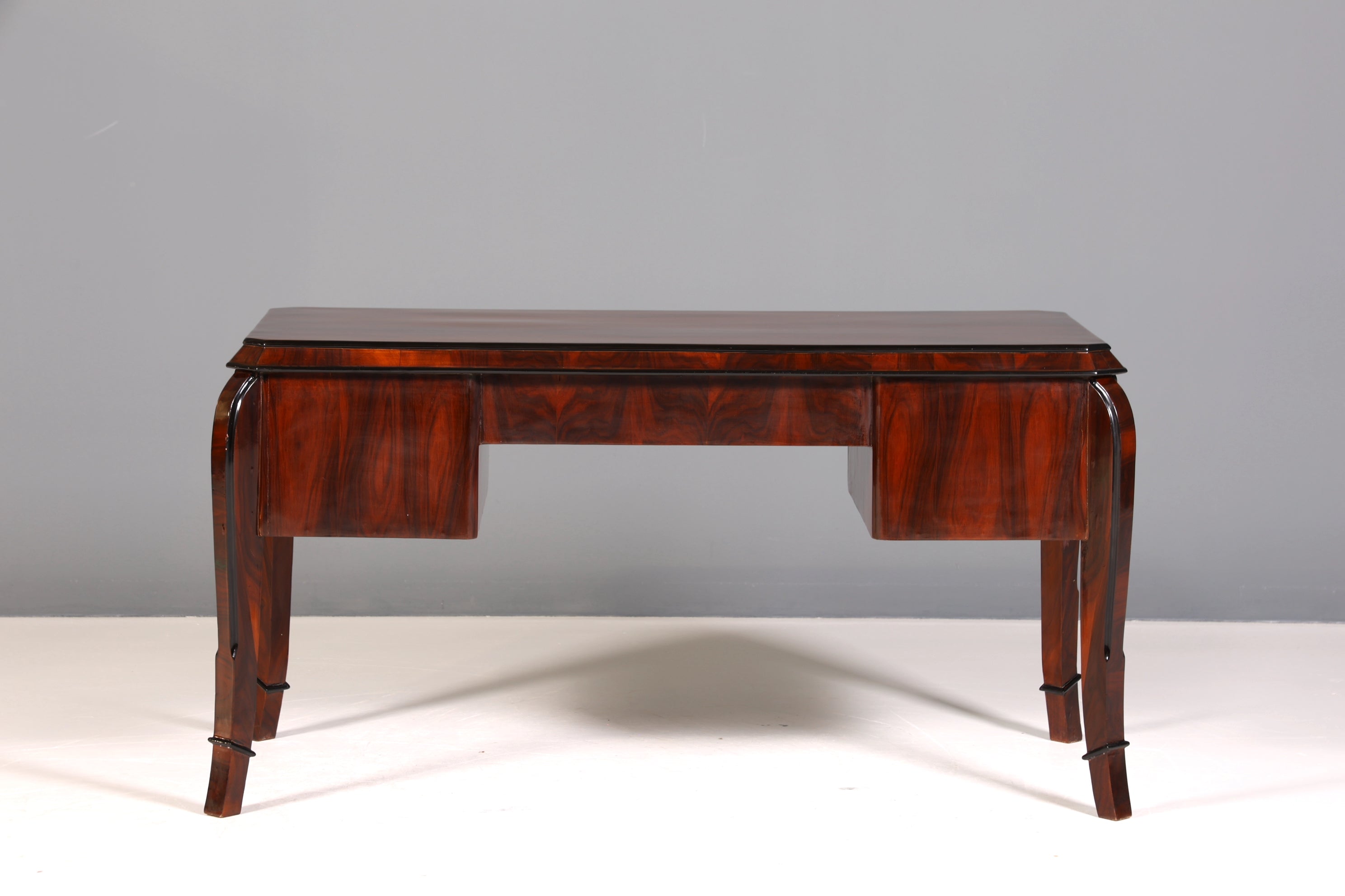 Traumhafter Art Deco Stil Schreibtisch Bürotisch Antik Stil Office Desk