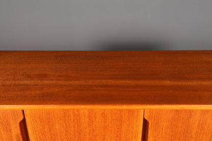 G046 Finish Wunderschönes Mid Century Highboard echt Holz Schrank Büro Kommode 60er Jahre