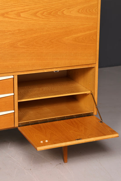 Wunderschöner Hellerau Schrank Modell 427 Mid Century Sekretär Vintage Schreibschrank Design Retro Highboard Esche