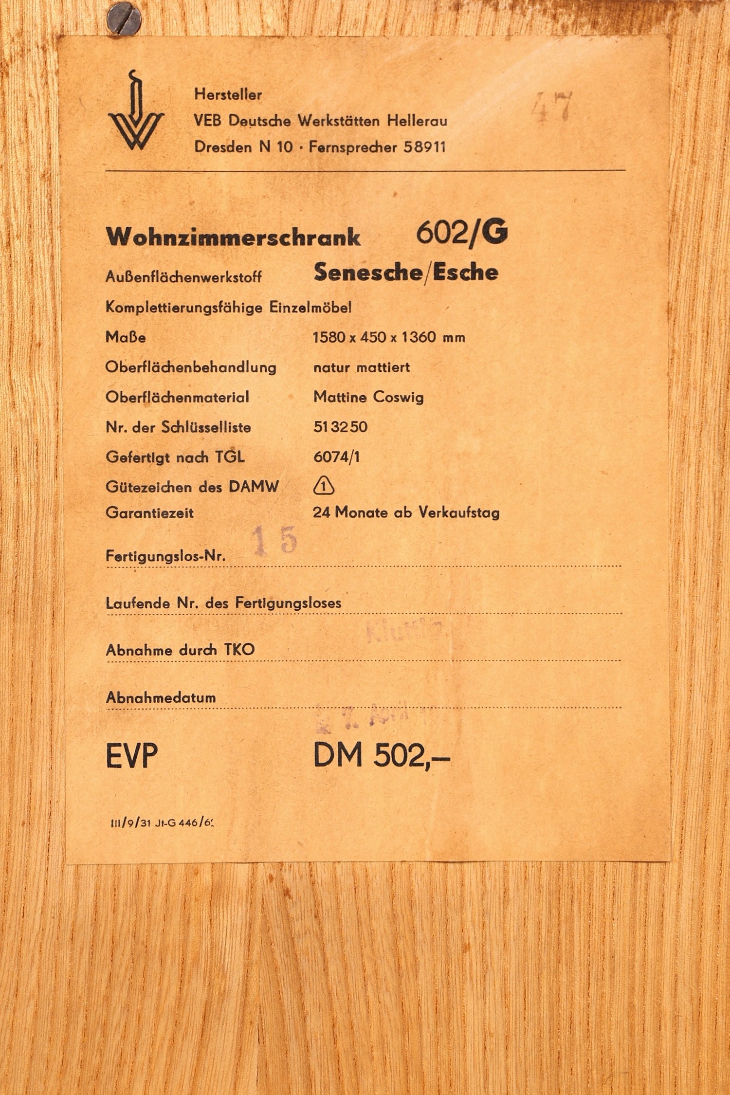 G246 Finish Traumhafter Mid Century Highboard Retro Vitrine 60er Jahre Schrank Kommode (Kopie)