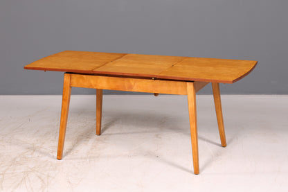 Traumhafter Mid Century Esstisch ausziehbar Vintage Tisch Retro Küchentisch Esszimmertisch echt Holz
