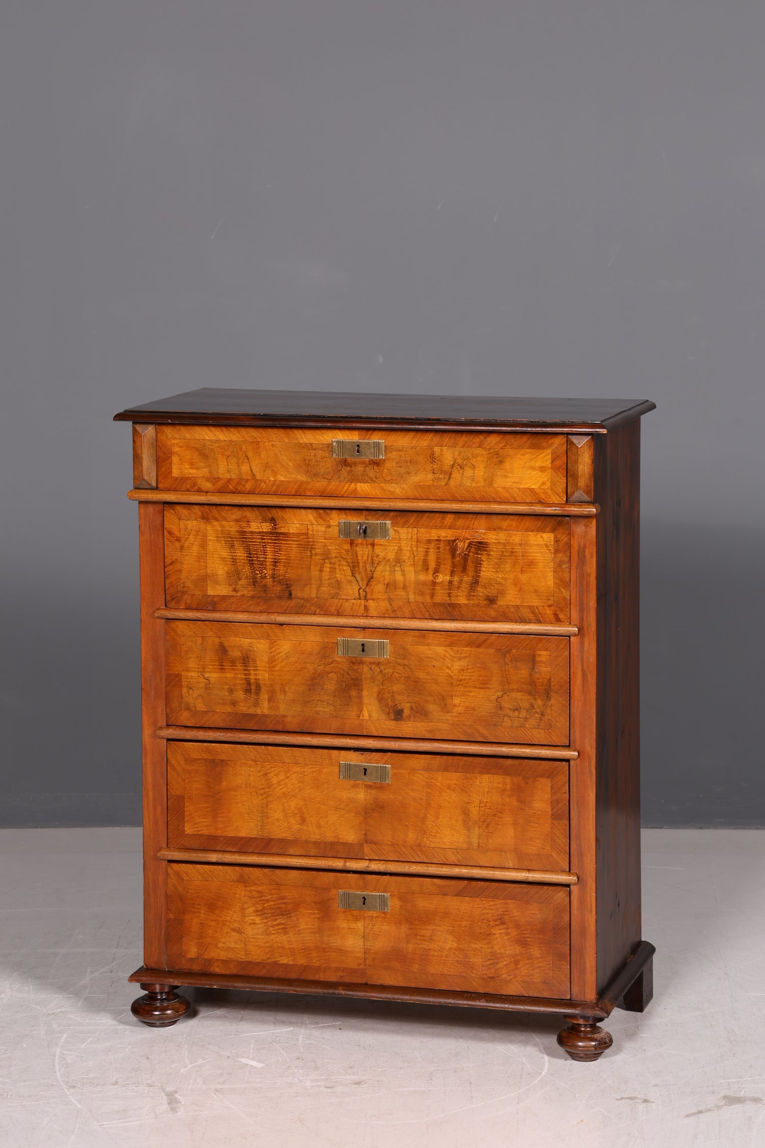 Wunderschöne Gründerzeit Kommode Jugendstil Vertiko Schubladenkommode Antik Wäschekommode Schrank Vintage