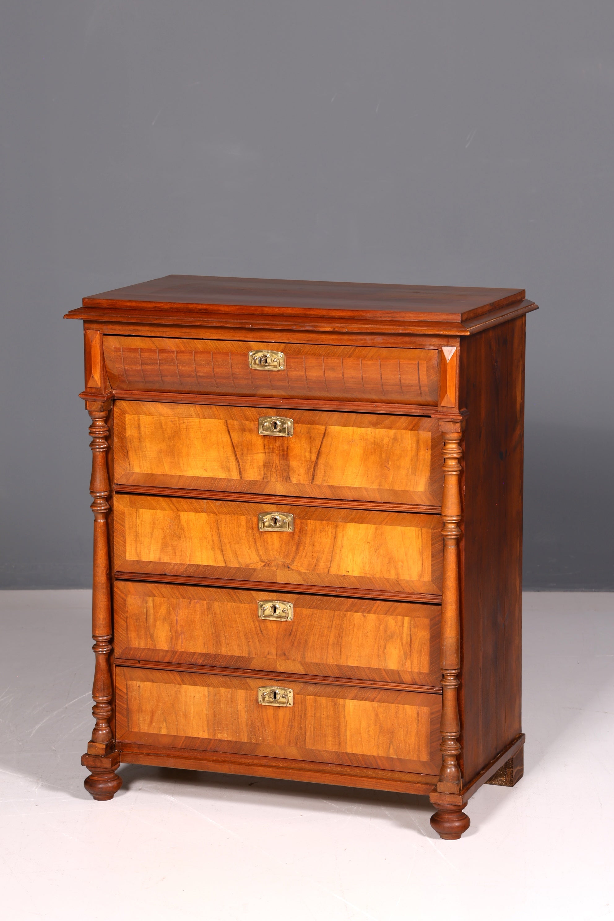 Traumhafte Gründerzeit Kommode Jugendstil Schubladenkommode Antik Vertiko Wäschekommode 1890