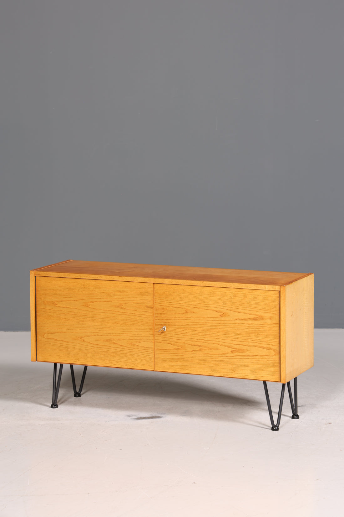Stilvoller Original Hellerau Schrank Joachim Nebelung 430 Bauhaus Sideboard Retro Kommode 3 von 4