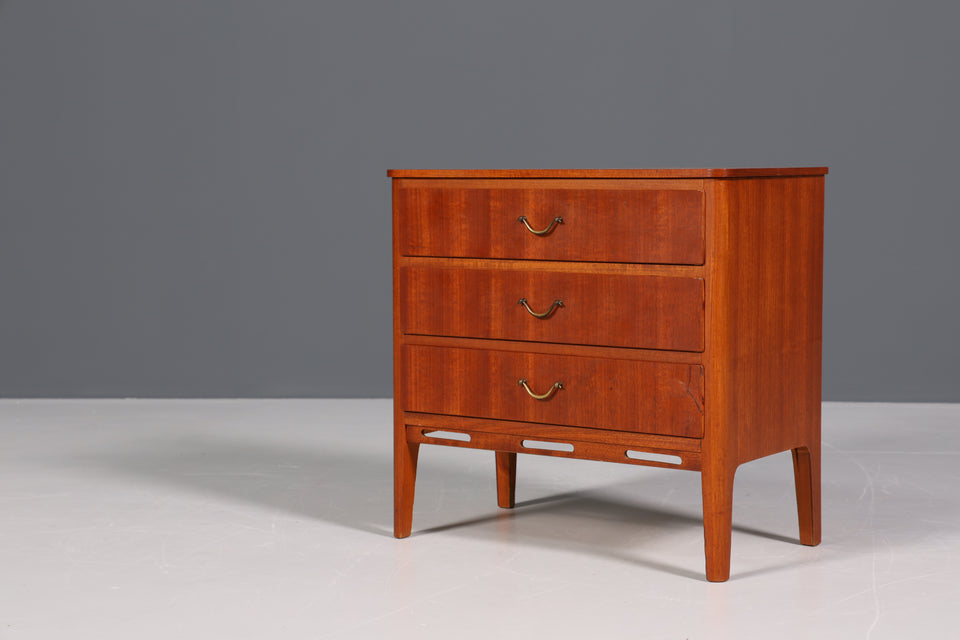 Wunderschöne Danish Teak Holz Kommode Mid Century Nachttisch