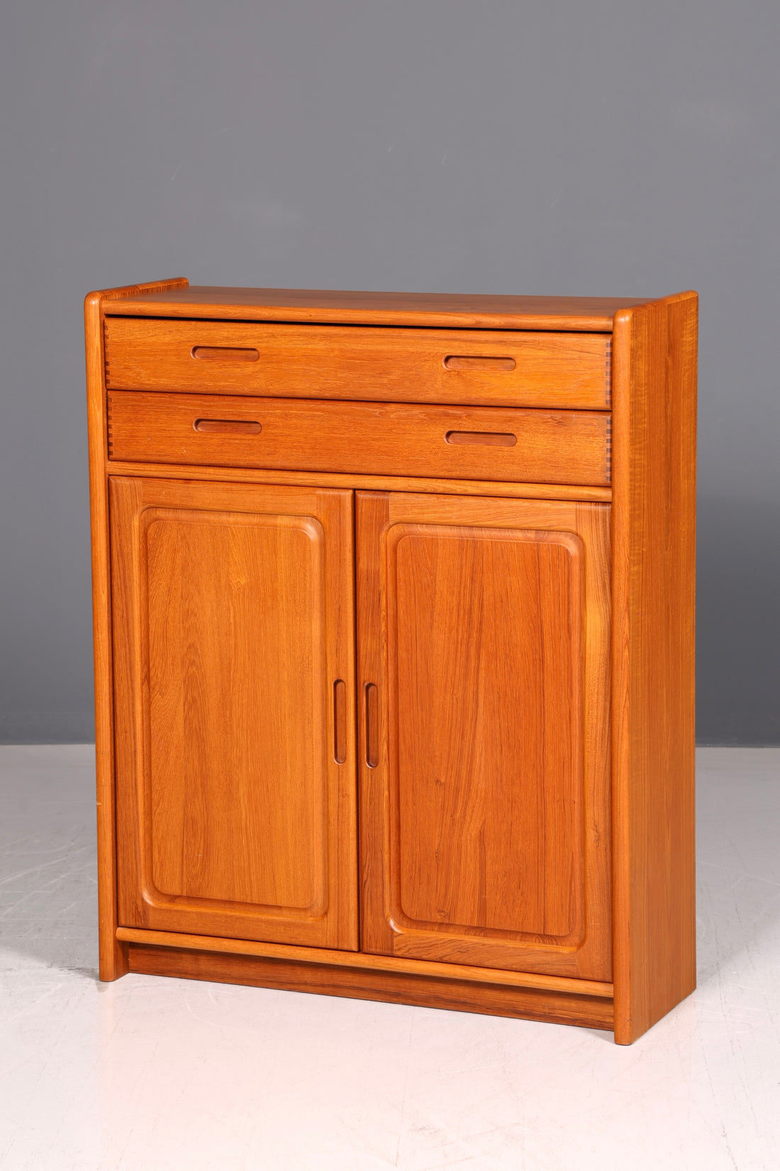 Noble Dyrlund mid-century teak cabinet Danish highboard dresser laundry cabinet vintage 60s Danish design