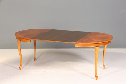 Wunderschöner Chippendale Tisch ausziehbarer Esstisch Küchentisch Barock Stil Esszimmer Tisch Konferenztisch