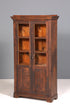 Traumhafte Jugendstil Vitrine Antike Holz Bücherschrank Eiche Antik Schrank Geschirrschrank