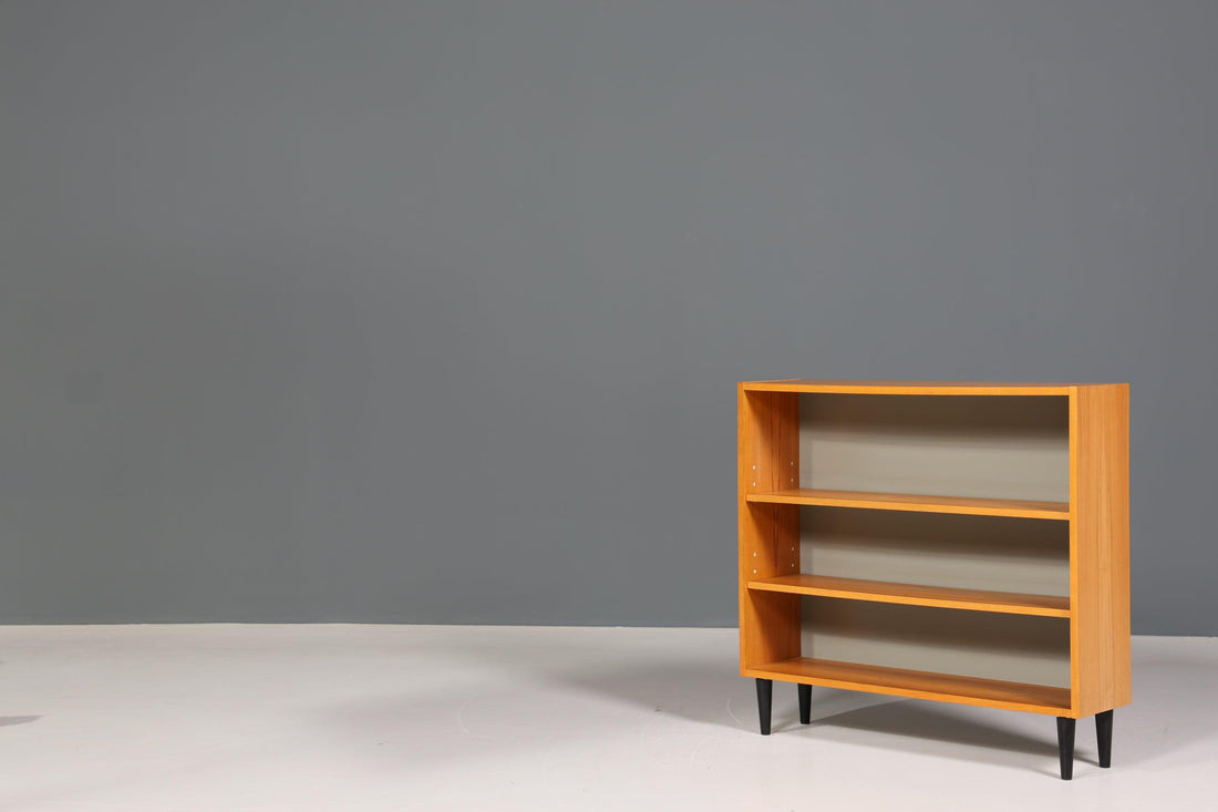 Wunderschönes Original Hellerau Regal Mid Century Bücherregal Bruno Knoblauch 605 Bauhaus Retro Buchablage
