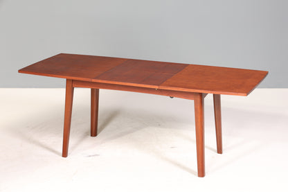 Wunderschöner Mid Century Küchentisch Vintage Tisch ausziehbar und höhenverstellbar VEB Esszimmer Tisch