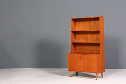 Wunderschönes Mid Century Regal Teak Holz Vintage Bücherregal Retro Schrank Kommode 60s