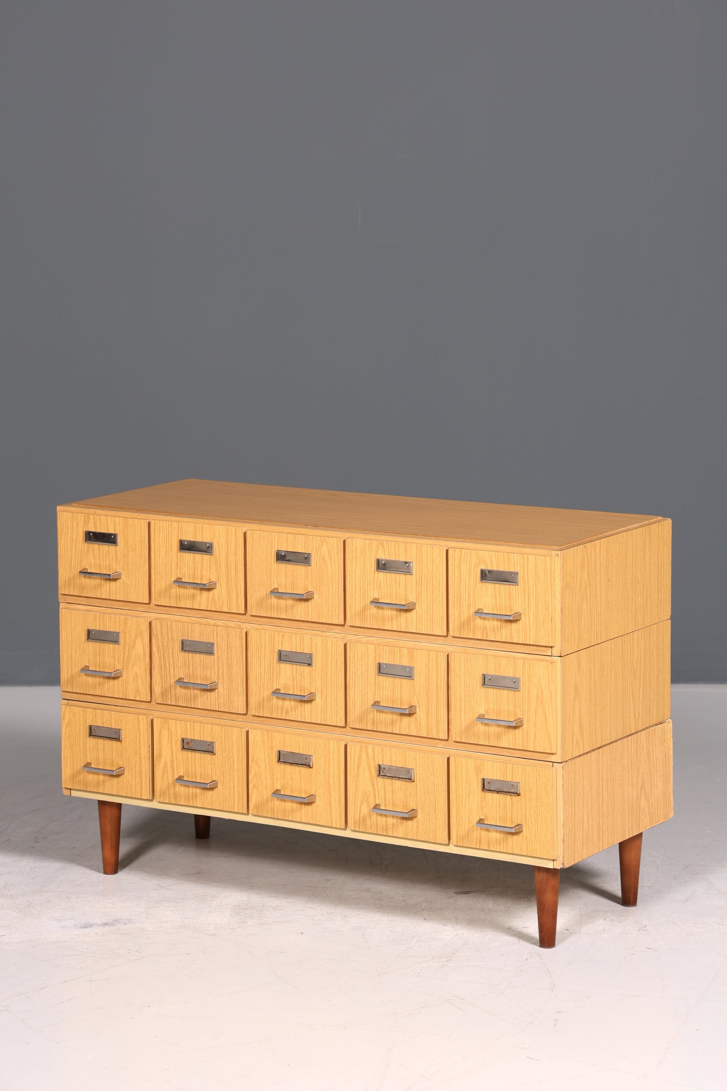 Wunderschöne Mid Century Kommode Vintage Bauhaus Apotheker Schrank Retro Schubladenkommode