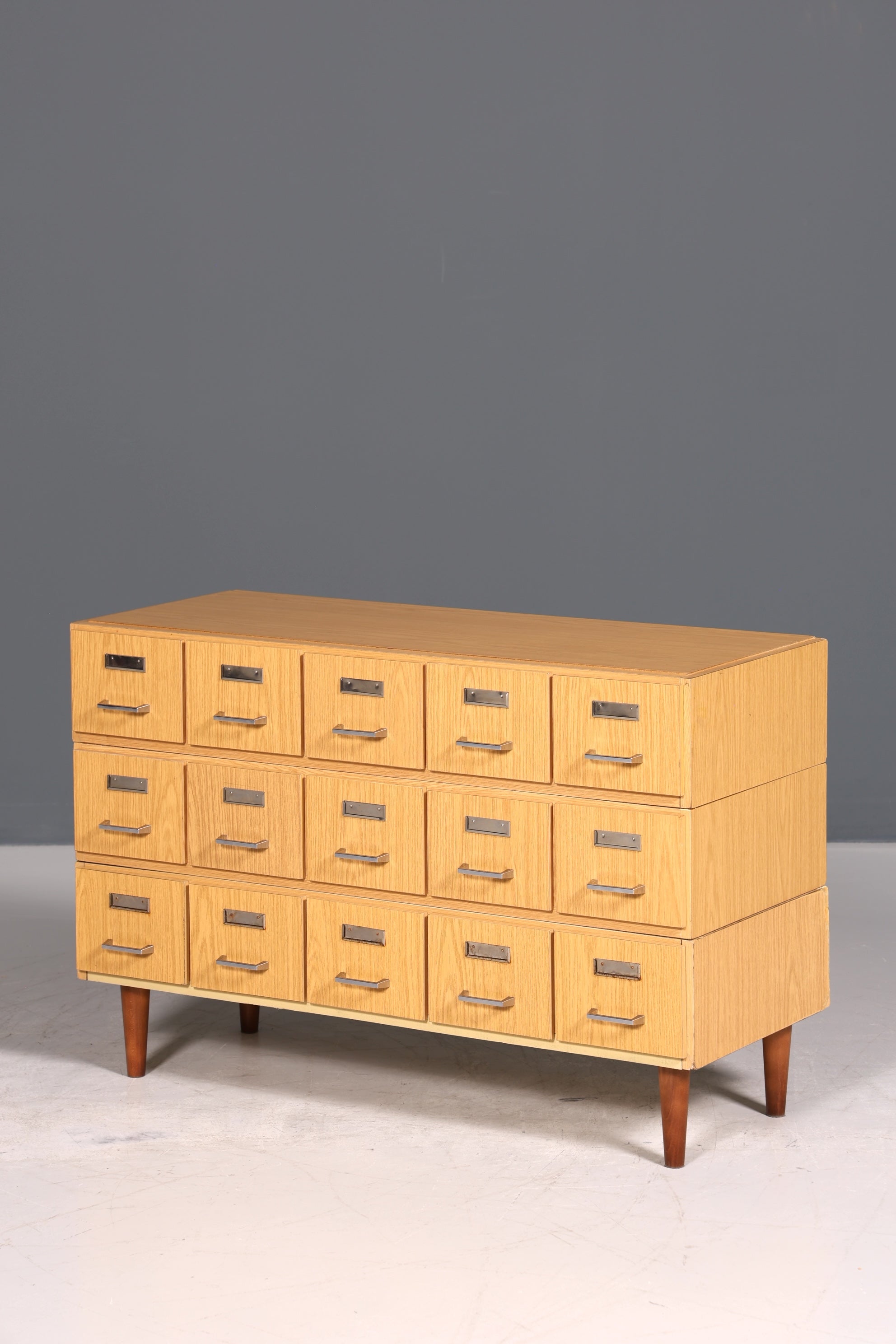 Wunderschöne Mid Century Kommode Vintage Bauhaus Apotheker Schrank Retro Schubladenkommode
